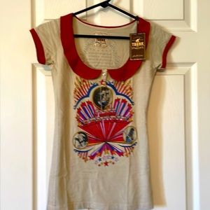 NWT Super RARE Limited Edition Trunk Ltd Jimi Hendrix t shirt Sz 0